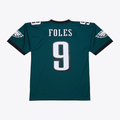 Johmsee P.Eagles #9 Nick Foles Mitchell & Ness Midnight Green Legacy Replica Jersey Stitched Puhic Game Jerseys
