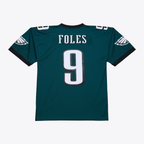 Johmsee P.Eagles #9 Nick Foles Mitchell & Ness Midnight Green Legacy Replica Jersey Stitched Puhic Game Jerseys