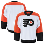 Johmsee P.Flyers White Away Authentic Pro Jerseys