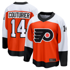 Johmsee P.Flyers #14 Sean Couturier Orange Home Breakaway Jerseys