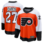 Johmsee P.Flyers #27 Noah Cates Orange Home Breakaway Jerseys