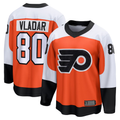 Johmsee P.Flyers #80 Dan Vladar Orange Home Breakaway Jerseys