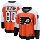 Johmsee P.Flyers #80 Dan Vladar Orange Home Breakaway Jerseys