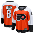 Johmsee P.Flyers #8 Cam York Orange Home Breakaway Jerseys