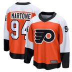 Johmsee P.Flyers #94 Porter Martone Orange Breakaway Jerseys