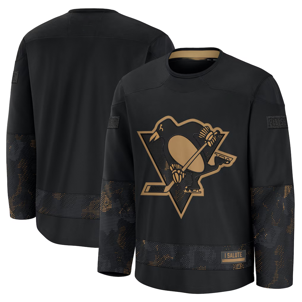 Johmsee P.Penguins Black Home Premium Jerseys