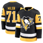 Johmsee P.Penguins #71 Evgeni Malkin Black Home Premium Jerseys