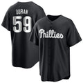 Johmsee P.Phillies #59 Jhoan Duran Player Black Alt Fashion Home Game Stitched Jerseys