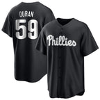 Johmsee P.Phillies #59 Jhoan Duran Player Black Alt Fashion Home Game Stitched Jerseys