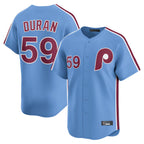 Johmsee P.Phillies #59 Jhoan Duran Player Light Blue Home Limited Stitched Jerseys