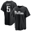 Johmsee P.Phillies #5 Bryson Stott Player Black Alt Fashion Home Game Stitched Jerseys