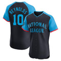 Johmsee P.Pirates #10 Bryan Reynolds Player Navy National League All-Star Home Limited Elite Stitched Jerseys