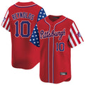 Johmsee P.Pirates #10 Bryan Reynolds Player Red 2025 Independence Day Vapor Premier Limited Stitched Jerseys