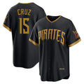 Johmsee P.Pirates #15 Oneil Cruz Player Black 2026 City Connect Home Game Stitched Jerseys