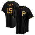 Johmsee P.Pirates #15 Oneil Cruz Player Black Alternate 2025 Home Game Stitched Jerseys