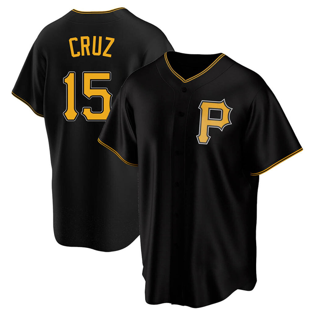 Johmsee P.Pirates #15 Oneil Cruz Player Black Alternate 2025 Home Game Stitched Jerseys