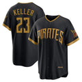 Johmsee P.Pirates #23 Mitch Keller Player Black 2026 City Connect Home Game Stitched Jerseys