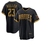 Johmsee P.Pirates #23 Mitch Keller Player Black 2026 City Connect Home Game Stitched Jerseys