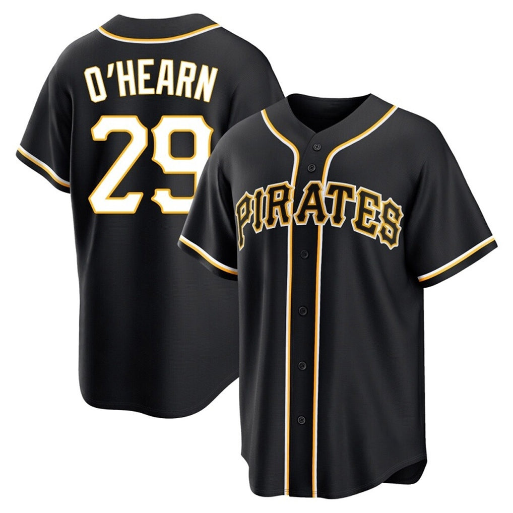 Johmsee P.Pirates #29 Ryan O?¡¥Hearn Player Black Fashion Out Home Game Stitched Jerseys