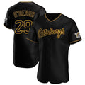 Johmsee P.Pirates #29 Ryan O¡¯Hearn Player Black Home Limited Elite Stitched Jerseys