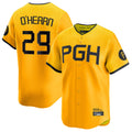 Johmsee P.Pirates #29 Ryan O?¡¥Hearn Player Gold City Connect Home Limited Stitched Jerseys