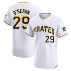 Johmsee P.Pirates #29 Ryan O'Hearn Player White Home Limited Elite Stitched Jerseys