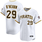 Johmsee P.Pirates #29 Ryan O'Hearn Player White Home Limited Stitched Jerseys