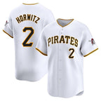 Johmsee P.Pirates #2 Spencer Horwitz Player White Home Limited Stitched Jerseys