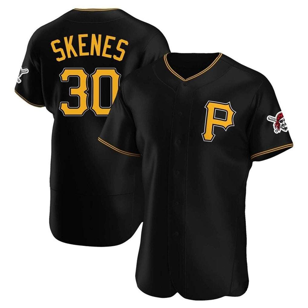 Johmsee P.Pirates #30 Paul Skenes Player Black Alternate 2025 Home Limited Elite Stitched Jerseys