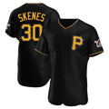 Johmsee P.Pirates #30 Paul Skenes Player Black Alternate 2025 Home Limited Elite Stitched Jerseys