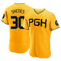 Johmsee P.Pirates #30 Paul Skenes Player Gold City Connect Home Limited Elite Stitched Jerseys