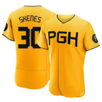 Johmsee P.Pirates #30 Paul Skenes Player Gold City Connect Home Limited Elite Stitched Jerseys