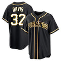 Johmsee P.Pirates #32 Henry Davis Player Black Fashion Out Home Game Stitched Jerseys