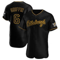 Johmsee P.Pirates #6 Konnor Griffin Player Black Home Limited Elite Stitched Jerseys