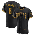 Johmsee P.Pirates #8 Willie Stargell Player Black 2026 City Connect Home Limited Elite Stitched Jerseys