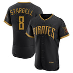 Johmsee P.Pirates #8 Willie Stargell Player Black 2026 City Connect Home Limited Elite Stitched Jerseys