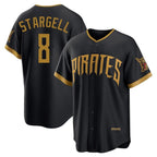 Johmsee P.Pirates #8 Willie Stargell Player Black 2026 City Connect Home Limited Stitched Jerseys