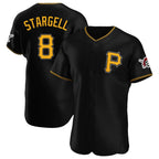 Johmsee P.Pirates #8 Willie Stargell Player Black Alternate 2025 Home Limited Elite Stitched Jerseys