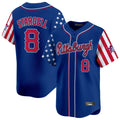 Johmsee P.Pirates #8 Willie Stargell Player Royal 2025 Independence Day Vapor Premier Limited Stitched Jerseys