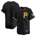 Johmsee P.Pirates Blank Player Black Alternate Limited Game Stitched Jerseys