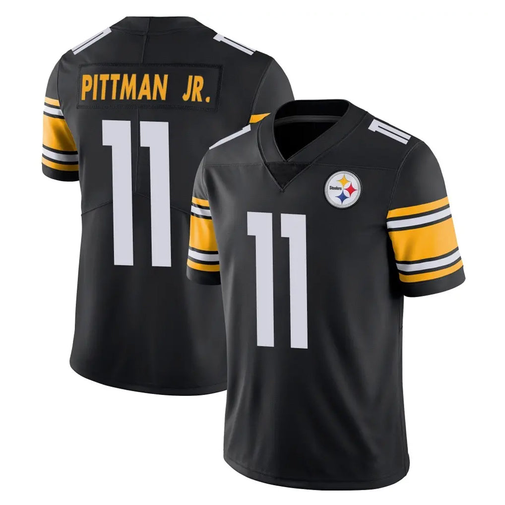 Johmsee P.Steelers #11 Michael Pittman Jr. Player Black Limited Vapor Untouchable Home Game Stitched Jerseys