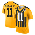 Johmsee P.Steelers #11 Michael Pittman Jr. Player Gold Legend Limited 1933 Throwback Performance Home Game Stitched Jerseys