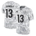 Johmsee P.Steelers #13 Rico Dowdle Player Arctic Camo Limited Salute To Service Home Game Stitched Jerseys