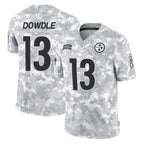 Johmsee P.Steelers #13 Rico Dowdle Player Arctic Camo Limited Salute To Service Home Game Stitched Jerseys