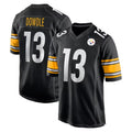 Johmsee P.Steelers #13 Rico Dowdle Player Black Home Game Stitched Jerseys