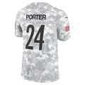 Johmsee P.Steelers #24 Joey Porter Jr. Limited Salute to Service Jerseys
