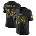 Johmsee P.Steelers #24 Joey Porter Jr. Player Black Impact Limited Home Game Stitched Jerseys