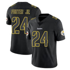 Johmsee P.Steelers #24 Joey Porter Jr. Player Black Impact Limited Home Game Stitched Jerseys
