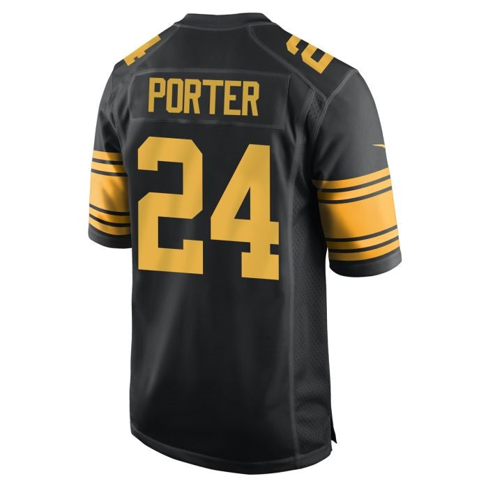 Johmsee P.Steelers #24 Joey Porter Jr. Replica Color Rush Jerseys