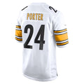 Johmsee P.Steelers #24 Joey Porter Jr. White Away Game Stitched Jerseys